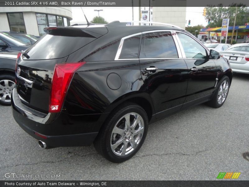 Black Raven / Ebony/Titanium 2011 Cadillac SRX 4 V6 AWD
