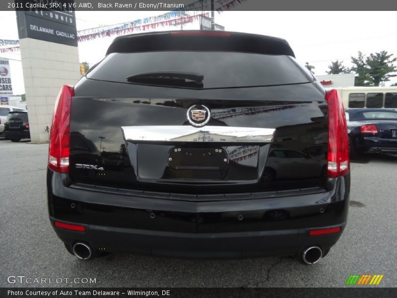 Black Raven / Ebony/Titanium 2011 Cadillac SRX 4 V6 AWD