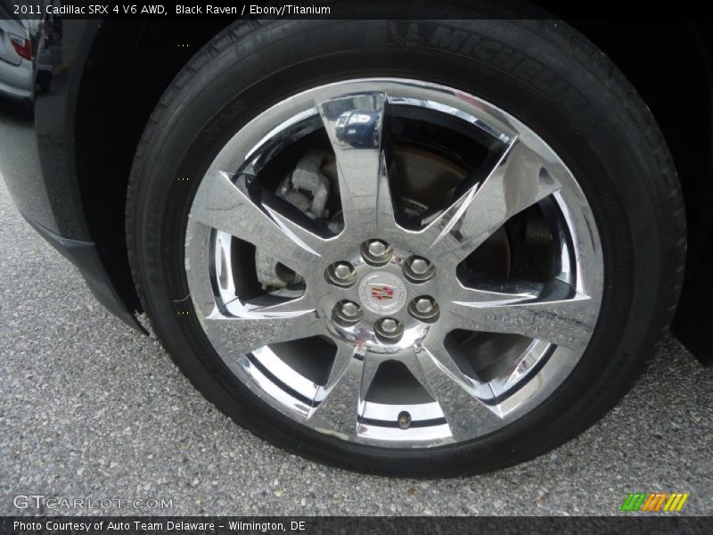 Black Raven / Ebony/Titanium 2011 Cadillac SRX 4 V6 AWD