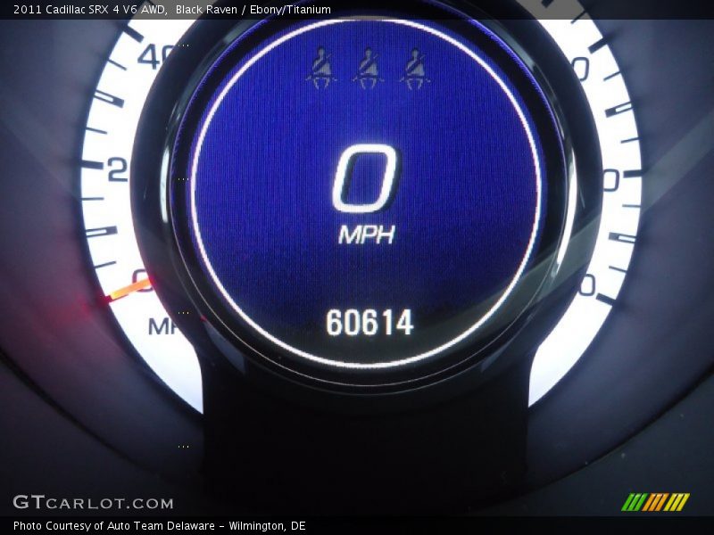 Black Raven / Ebony/Titanium 2011 Cadillac SRX 4 V6 AWD