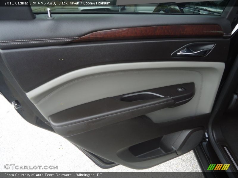 Black Raven / Ebony/Titanium 2011 Cadillac SRX 4 V6 AWD