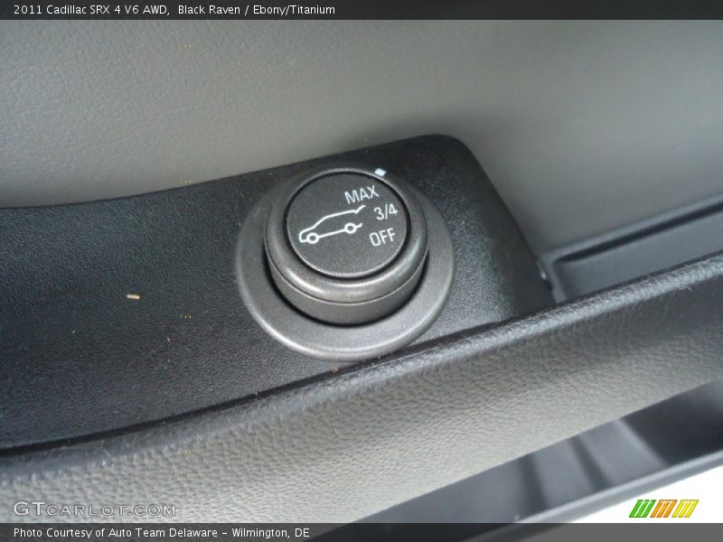 Black Raven / Ebony/Titanium 2011 Cadillac SRX 4 V6 AWD