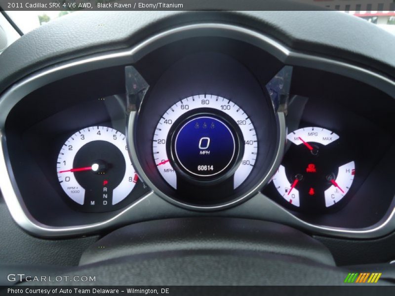 Black Raven / Ebony/Titanium 2011 Cadillac SRX 4 V6 AWD