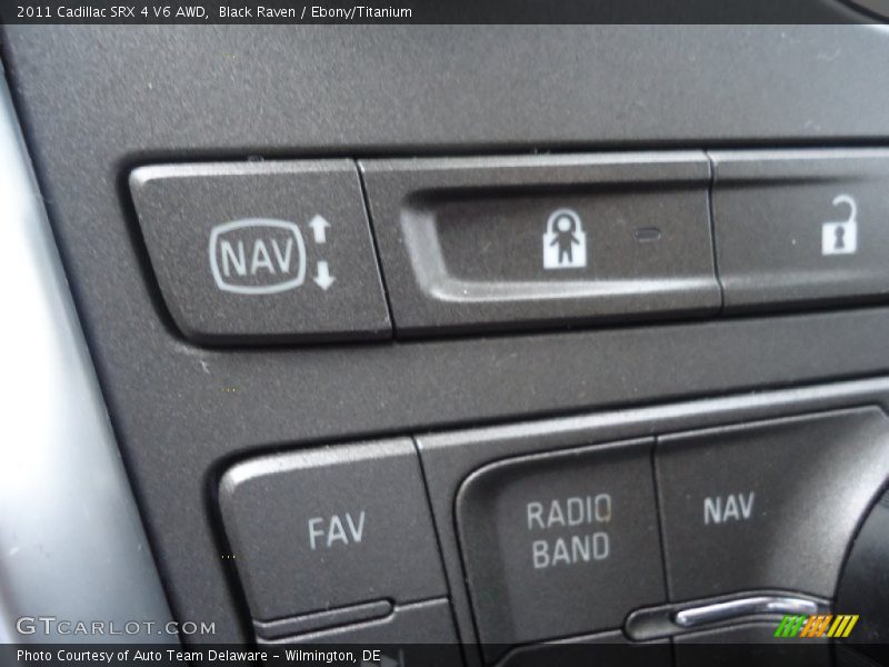 Black Raven / Ebony/Titanium 2011 Cadillac SRX 4 V6 AWD