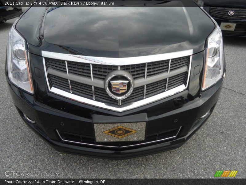 Black Raven / Ebony/Titanium 2011 Cadillac SRX 4 V6 AWD