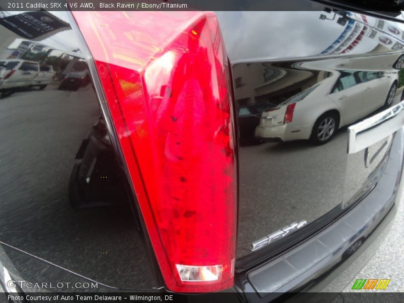 Black Raven / Ebony/Titanium 2011 Cadillac SRX 4 V6 AWD
