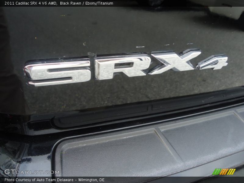 Black Raven / Ebony/Titanium 2011 Cadillac SRX 4 V6 AWD