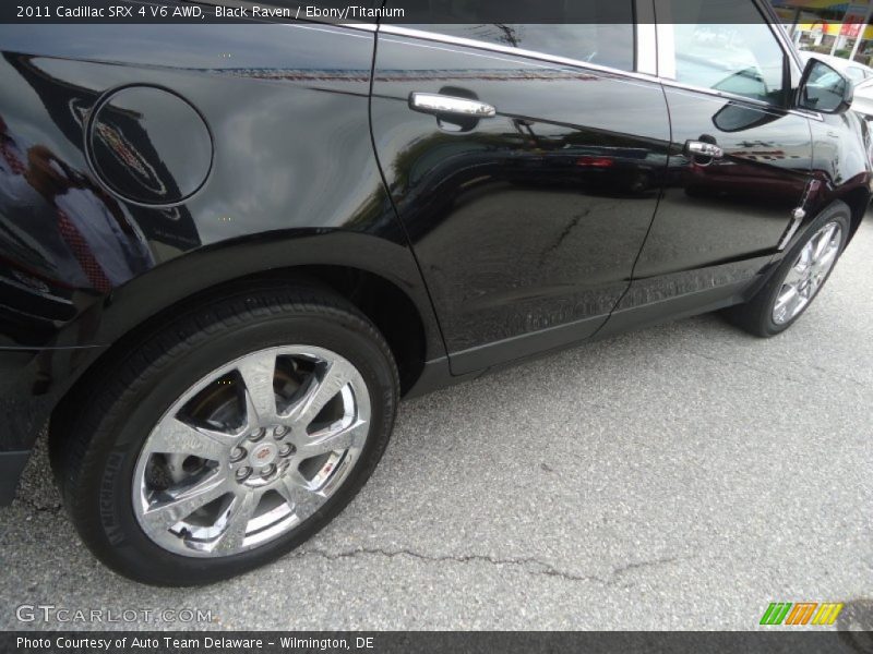 Black Raven / Ebony/Titanium 2011 Cadillac SRX 4 V6 AWD