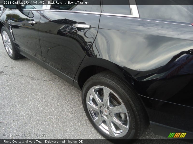 Black Raven / Ebony/Titanium 2011 Cadillac SRX 4 V6 AWD