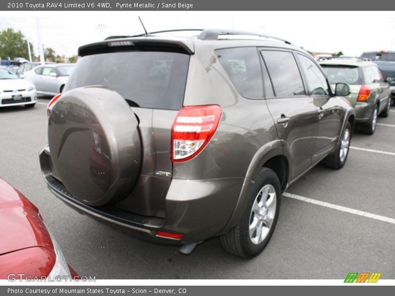 Pyrite Metallic / Sand Beige 2010 Toyota RAV4 Limited V6 4WD