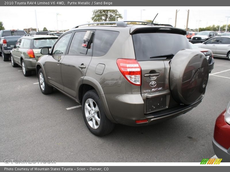 Pyrite Metallic / Sand Beige 2010 Toyota RAV4 Limited V6 4WD