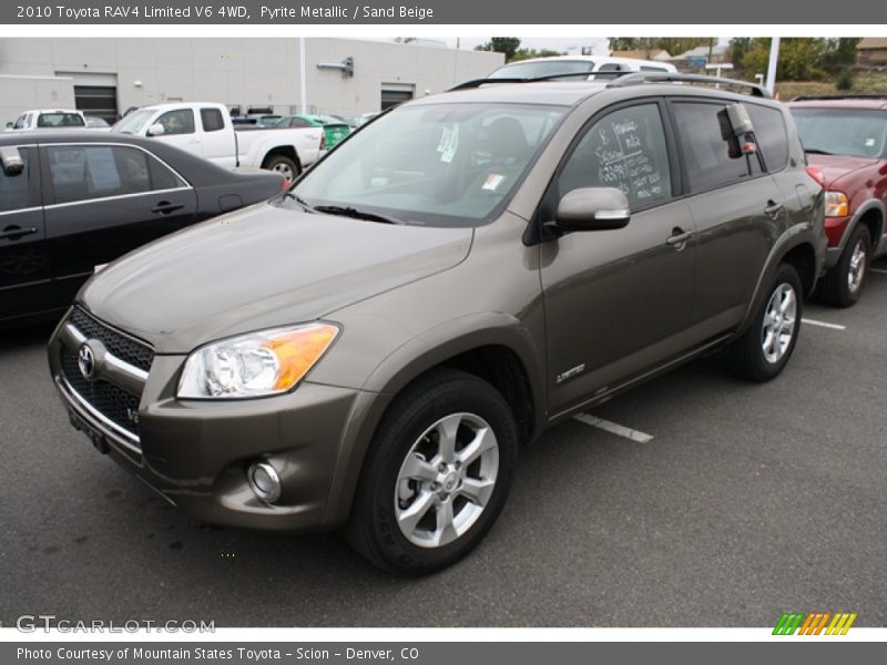 Pyrite Metallic / Sand Beige 2010 Toyota RAV4 Limited V6 4WD