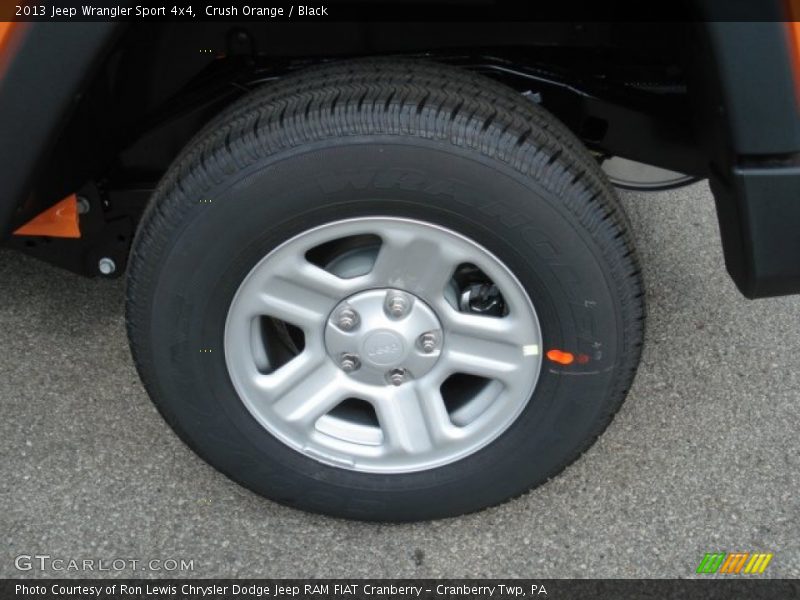 Crush Orange / Black 2013 Jeep Wrangler Sport 4x4