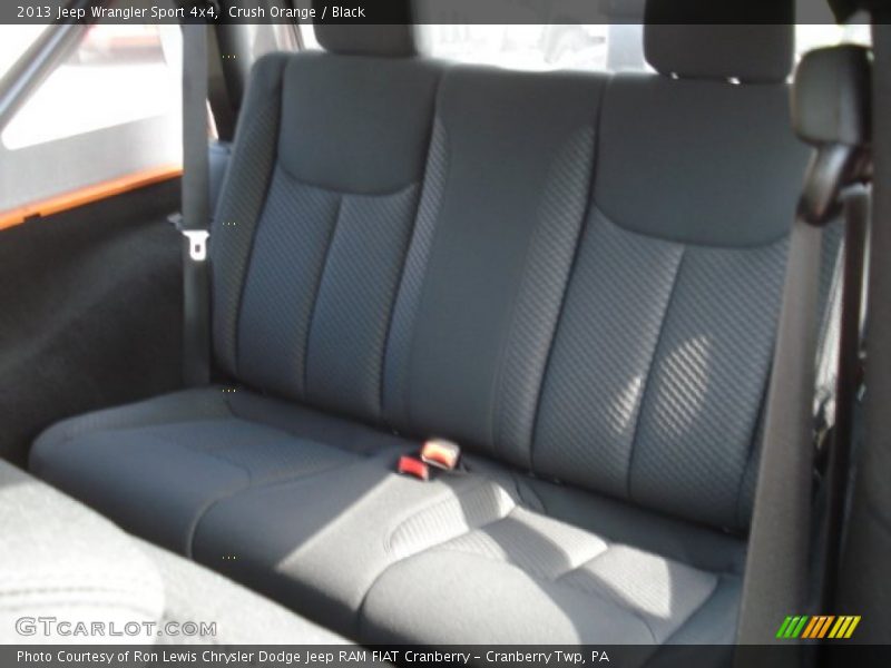 Crush Orange / Black 2013 Jeep Wrangler Sport 4x4
