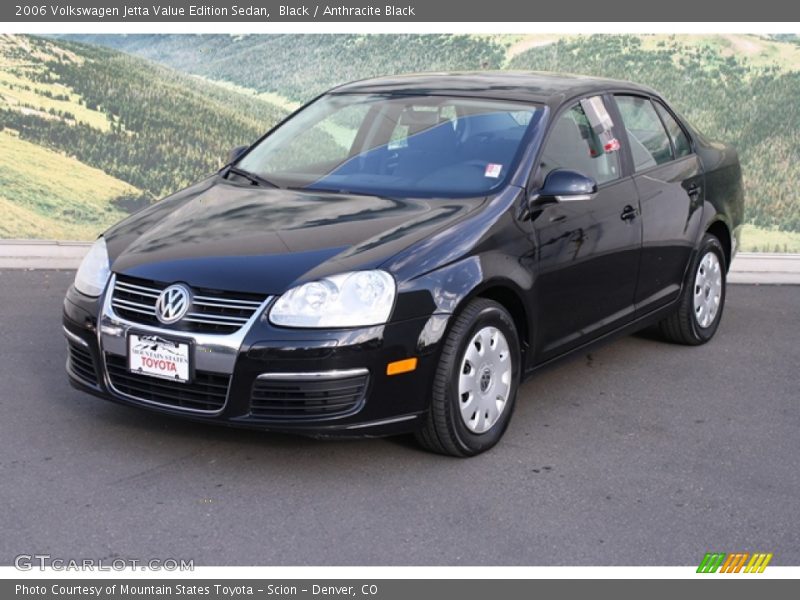 Black / Anthracite Black 2006 Volkswagen Jetta Value Edition Sedan