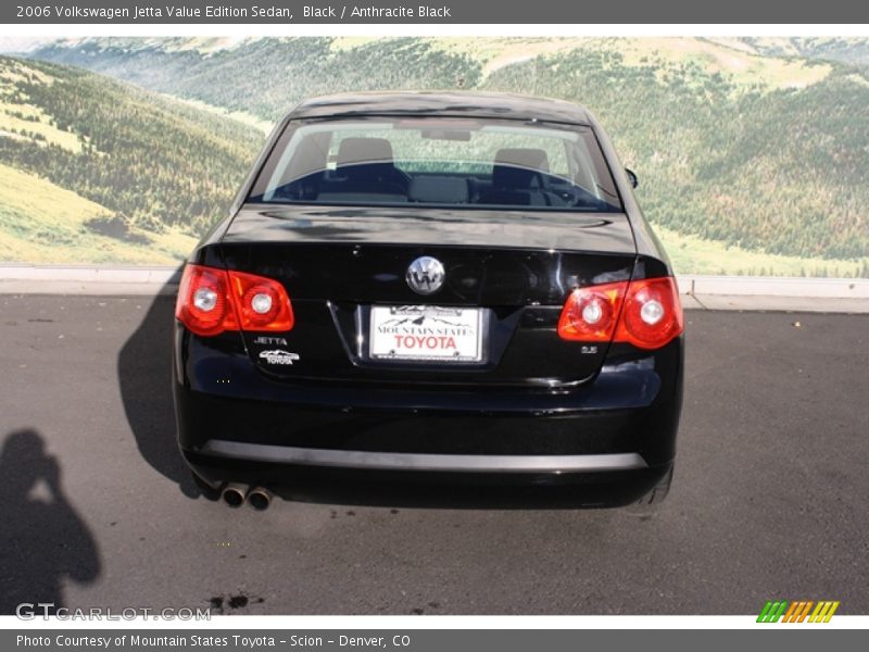 Black / Anthracite Black 2006 Volkswagen Jetta Value Edition Sedan