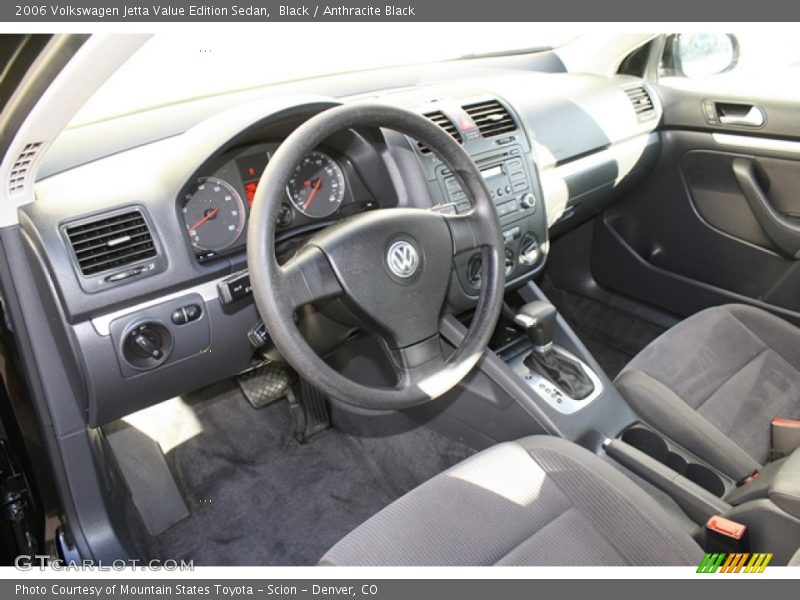 Black / Anthracite Black 2006 Volkswagen Jetta Value Edition Sedan
