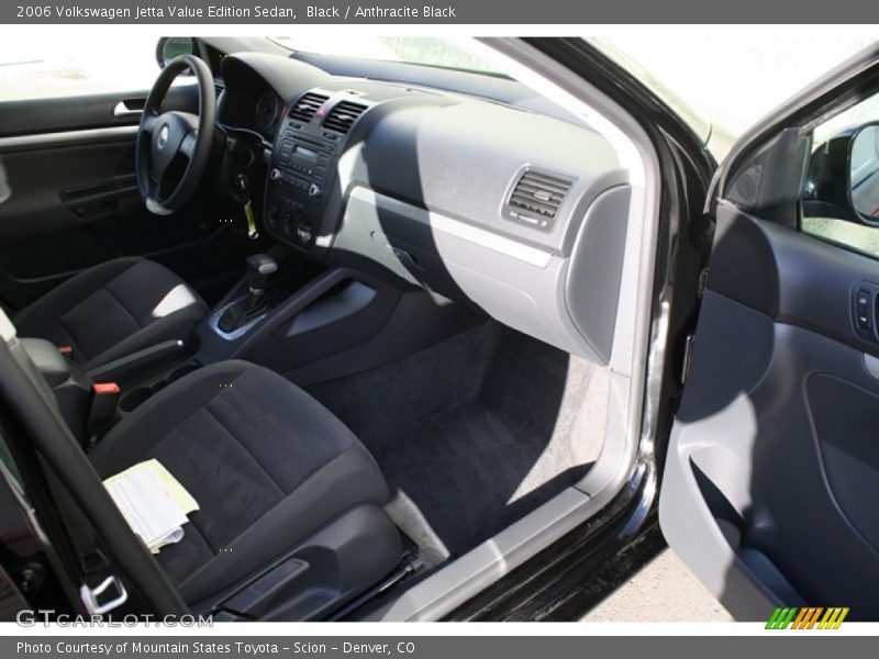 Black / Anthracite Black 2006 Volkswagen Jetta Value Edition Sedan