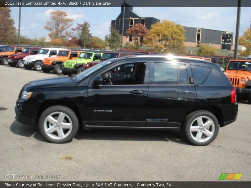 Black / Dark Slate Gray 2013 Jeep Compass Limited 4x4