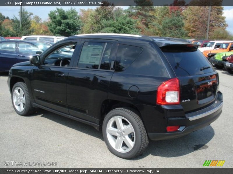 Black / Dark Slate Gray 2013 Jeep Compass Limited 4x4