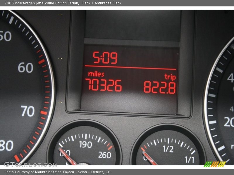 Black / Anthracite Black 2006 Volkswagen Jetta Value Edition Sedan