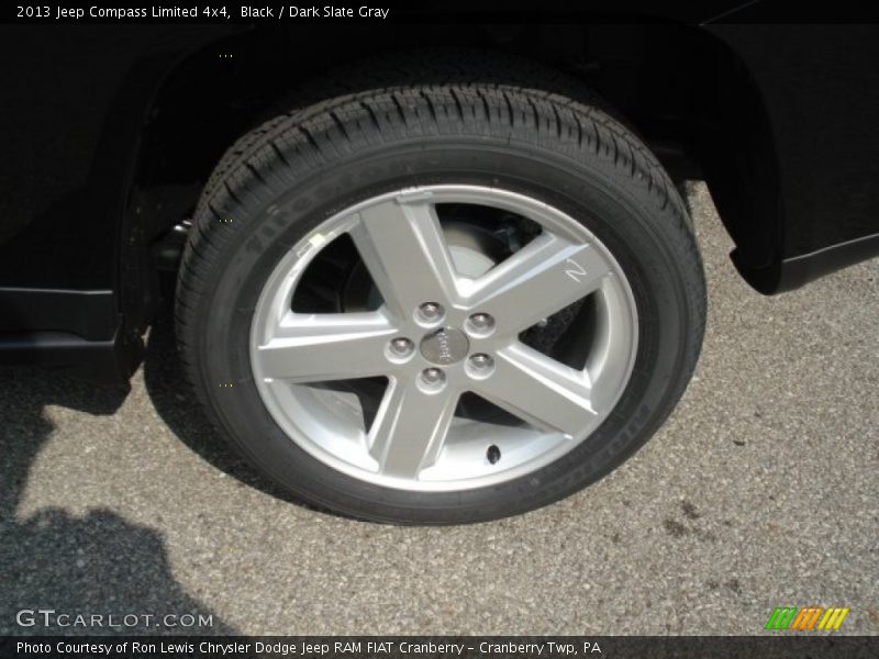 Black / Dark Slate Gray 2013 Jeep Compass Limited 4x4