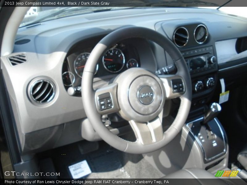 Black / Dark Slate Gray 2013 Jeep Compass Limited 4x4