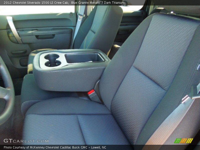 Blue Granite Metallic / Dark Titanium 2012 Chevrolet Silverado 1500 LS Crew Cab