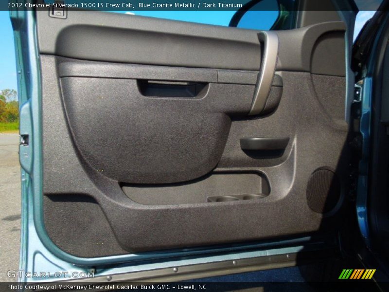 Blue Granite Metallic / Dark Titanium 2012 Chevrolet Silverado 1500 LS Crew Cab