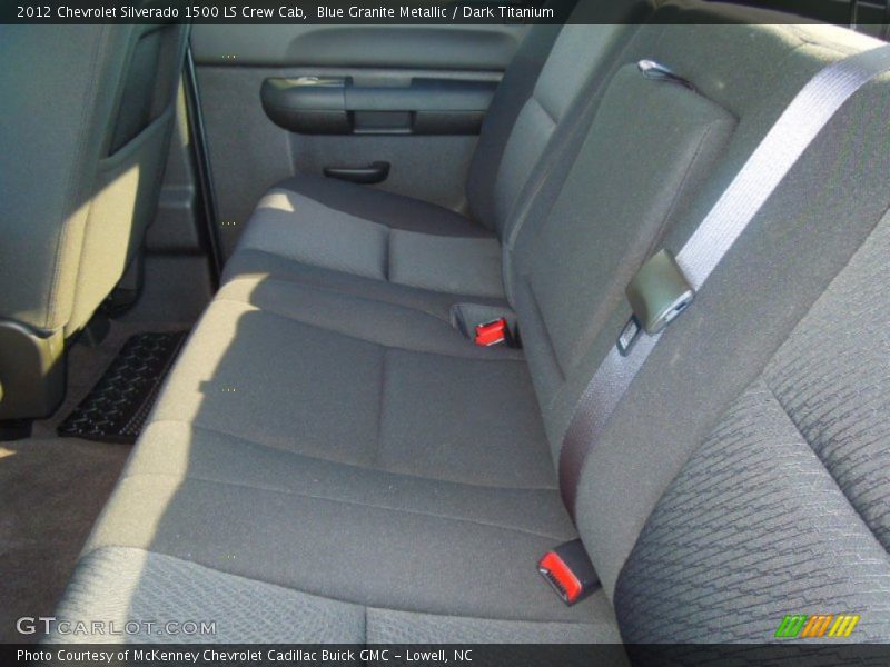 Blue Granite Metallic / Dark Titanium 2012 Chevrolet Silverado 1500 LS Crew Cab
