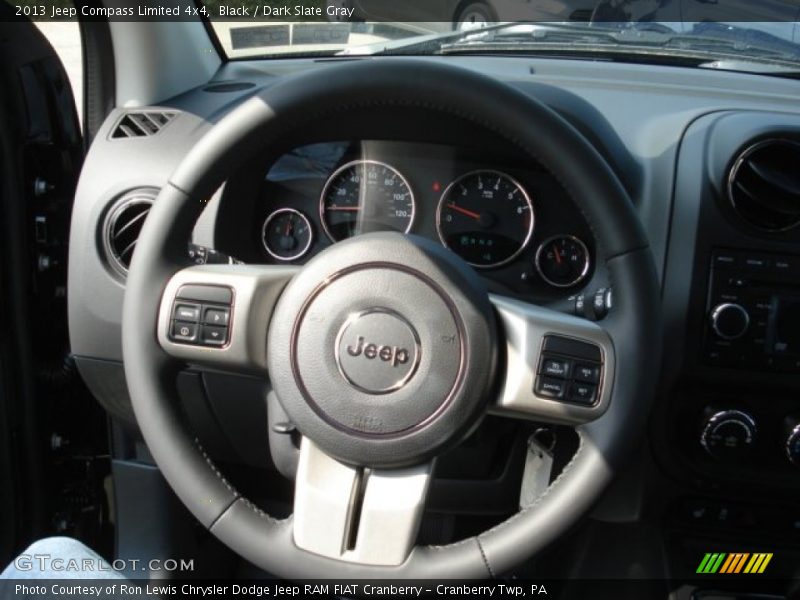 Black / Dark Slate Gray 2013 Jeep Compass Limited 4x4