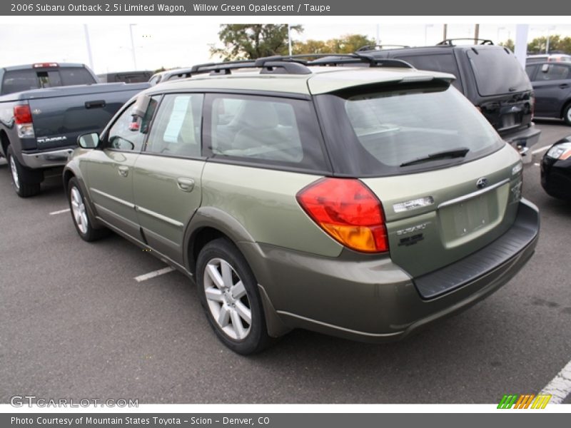 Willow Green Opalescent / Taupe 2006 Subaru Outback 2.5i Limited Wagon