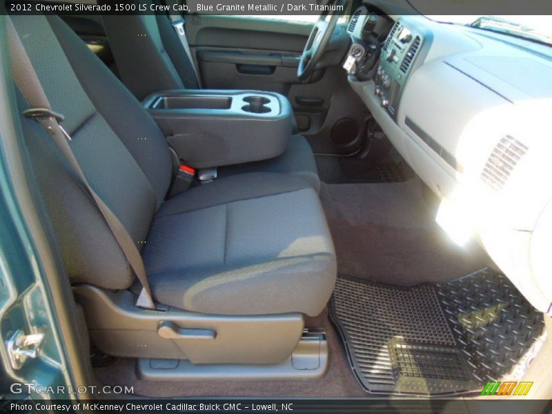 Blue Granite Metallic / Dark Titanium 2012 Chevrolet Silverado 1500 LS Crew Cab