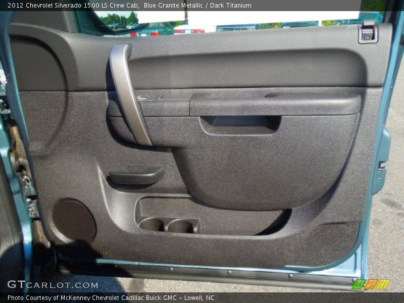 Blue Granite Metallic / Dark Titanium 2012 Chevrolet Silverado 1500 LS Crew Cab