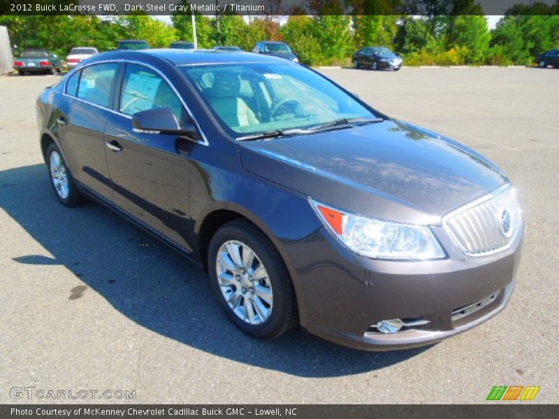 Dark Steel Gray Metallic / Titanium 2012 Buick LaCrosse FWD