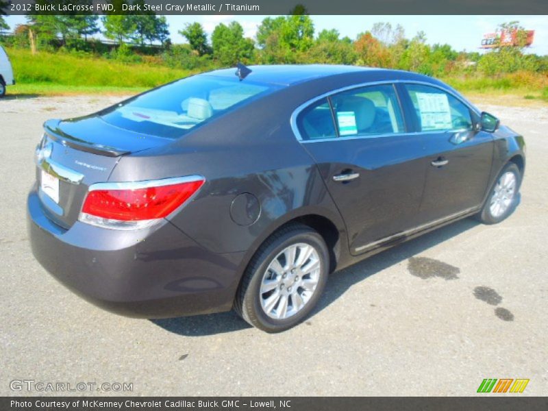 Dark Steel Gray Metallic / Titanium 2012 Buick LaCrosse FWD