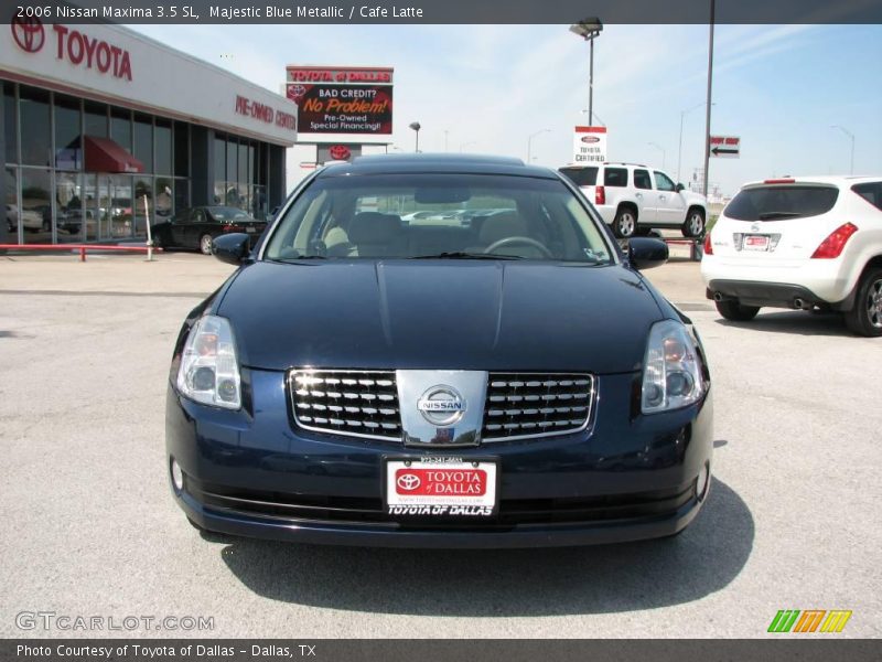 Majestic Blue Metallic / Cafe Latte 2006 Nissan Maxima 3.5 SL