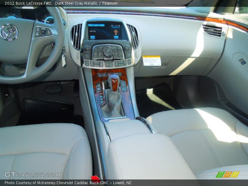 Dark Steel Gray Metallic / Titanium 2012 Buick LaCrosse FWD