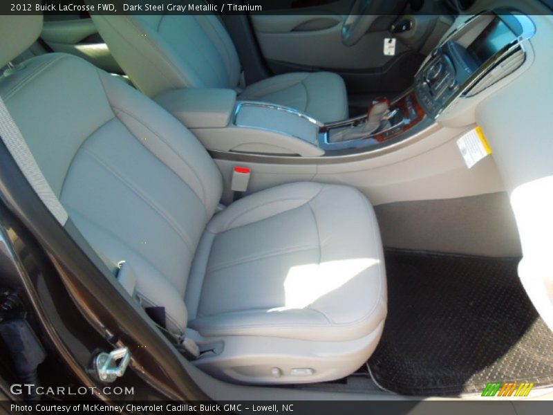 Dark Steel Gray Metallic / Titanium 2012 Buick LaCrosse FWD