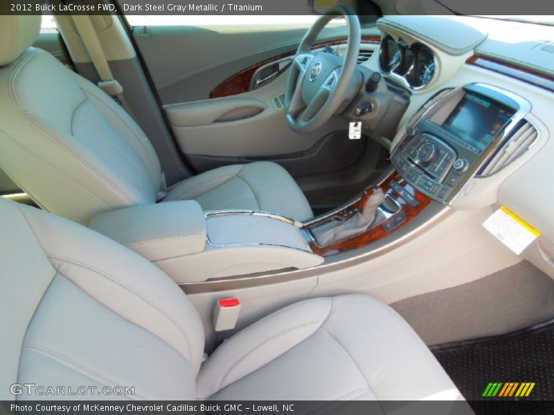 Dark Steel Gray Metallic / Titanium 2012 Buick LaCrosse FWD