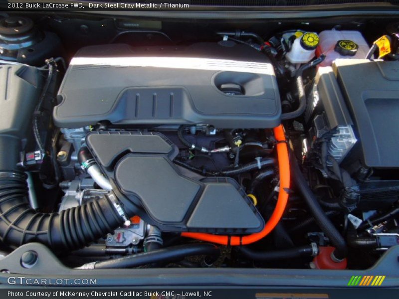 2012 LaCrosse FWD Engine - 2.4 Liter SIDI DOHC 16-Valve VVT 4 Cylinder Gasoline/eAssist Electric Motor