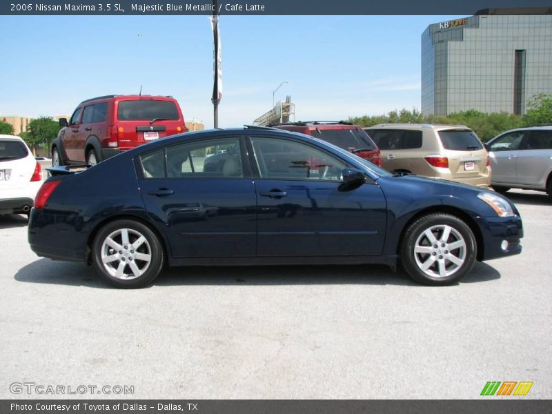 Majestic Blue Metallic / Cafe Latte 2006 Nissan Maxima 3.5 SL