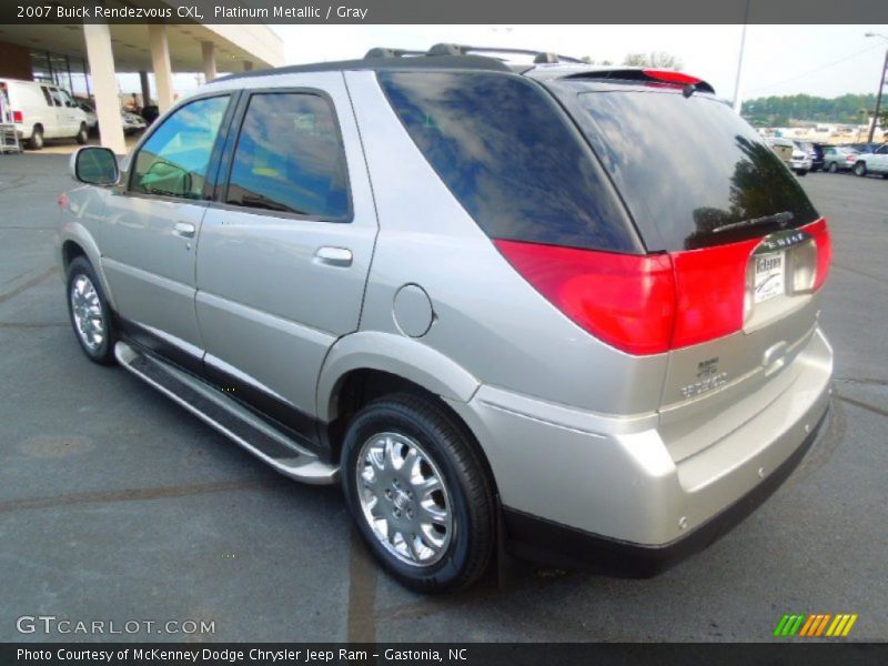 Platinum Metallic / Gray 2007 Buick Rendezvous CXL