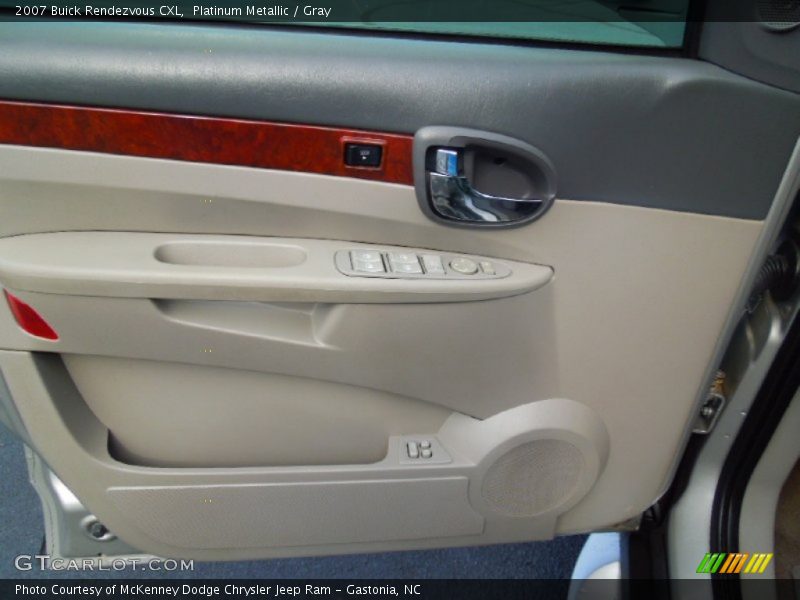 Platinum Metallic / Gray 2007 Buick Rendezvous CXL