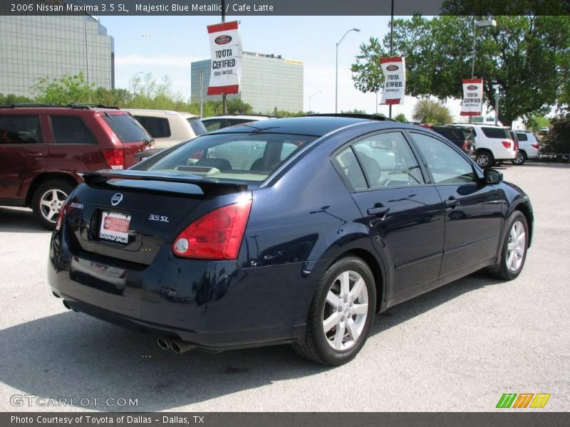 Majestic Blue Metallic / Cafe Latte 2006 Nissan Maxima 3.5 SL