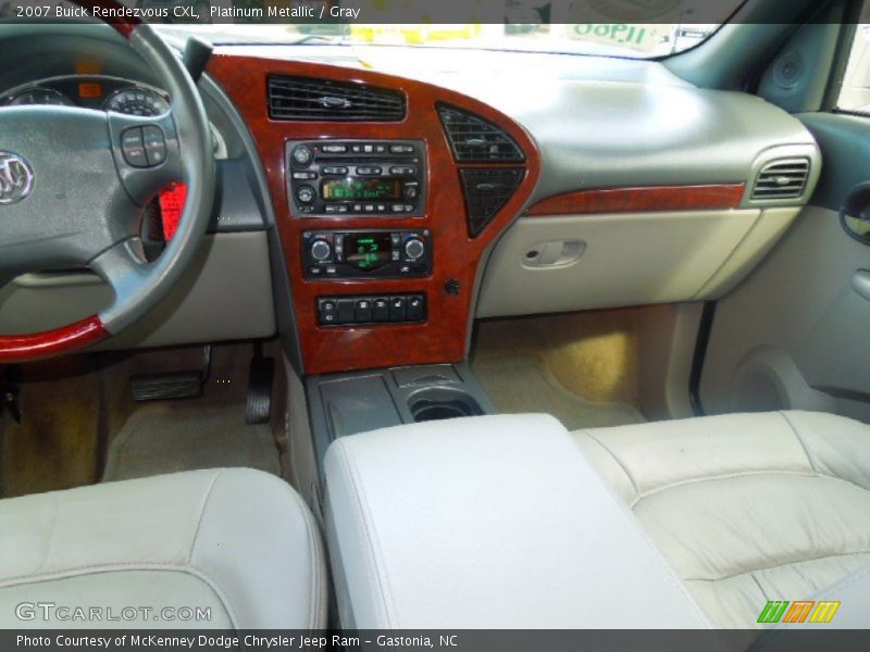 Platinum Metallic / Gray 2007 Buick Rendezvous CXL