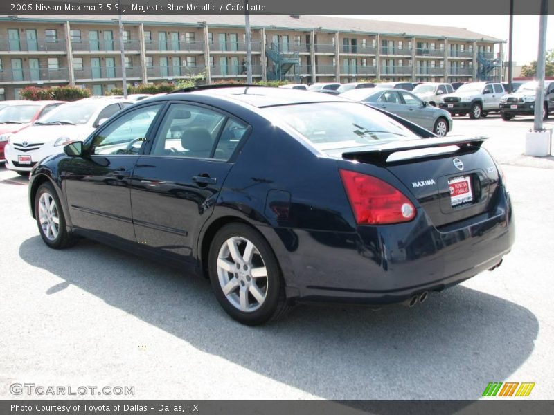Majestic Blue Metallic / Cafe Latte 2006 Nissan Maxima 3.5 SL