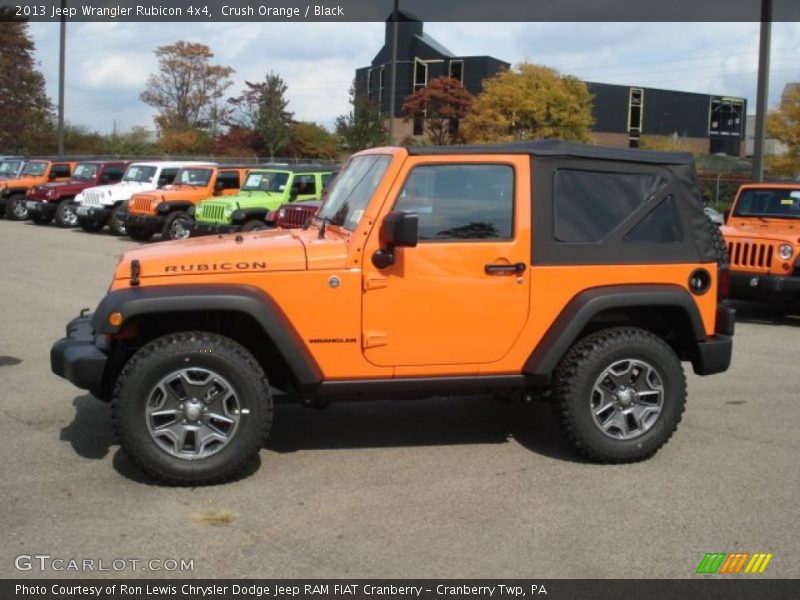  2013 Wrangler Rubicon 4x4 Crush Orange