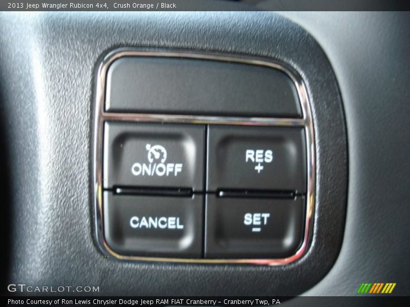 Crush Orange / Black 2013 Jeep Wrangler Rubicon 4x4