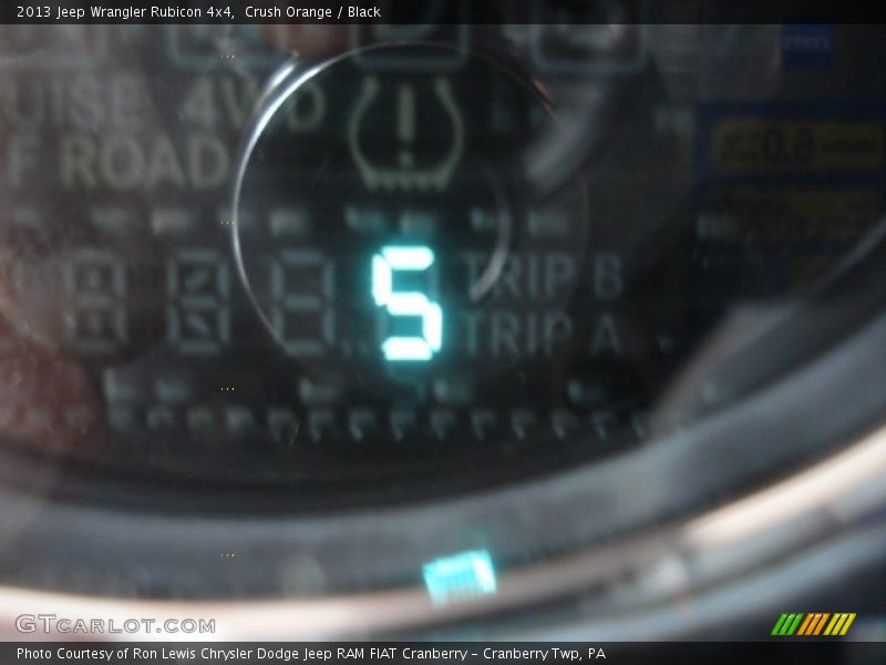 Crush Orange / Black 2013 Jeep Wrangler Rubicon 4x4